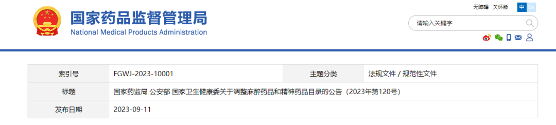 依托咪酯列入第二类精神药品目录！依托咪酯检测，势在必行